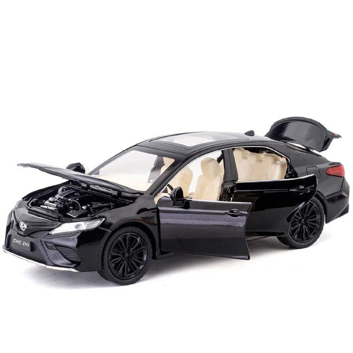 Resembling TYT CMRY Diecast Car - Pull Back, Openable Doors,  Sound & Light | 1:24 Scale (3 Years till Grown Ups)