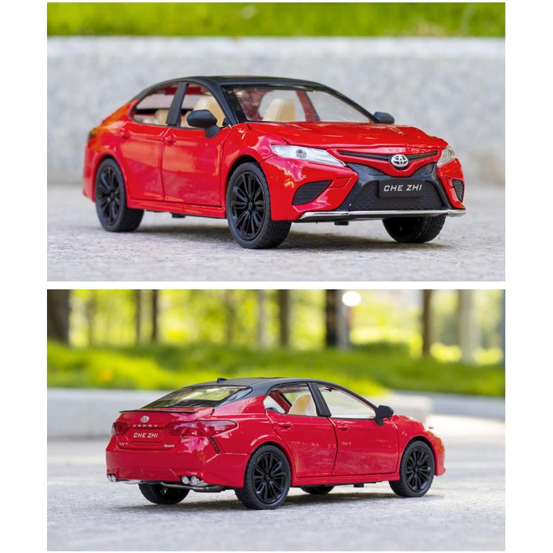 Resembling TYT CMRY Diecast Car - Pull Back, Openable Doors,  Sound & Light | 1:24 Scale (3 Years till Grown Ups)