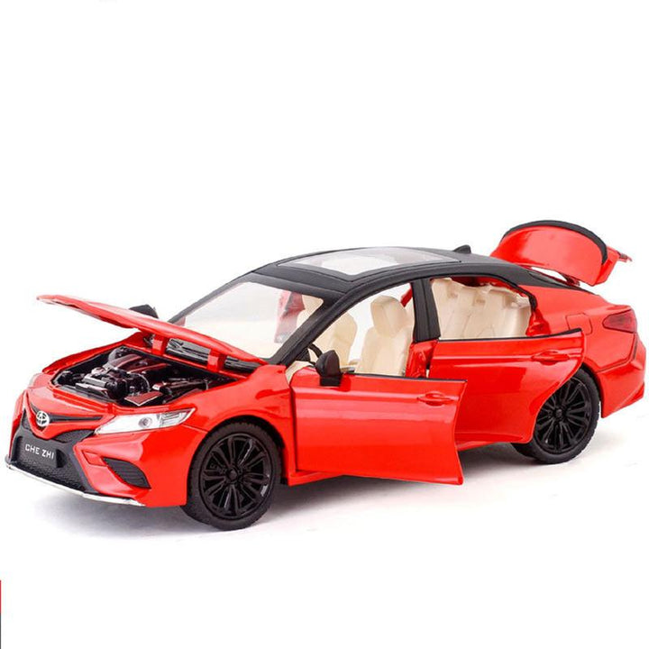 Resembling TYT CMRY Diecast Car - Pull Back, Openable Doors,  Sound & Light | 1:24 Scale (3 Years till Grown Ups)