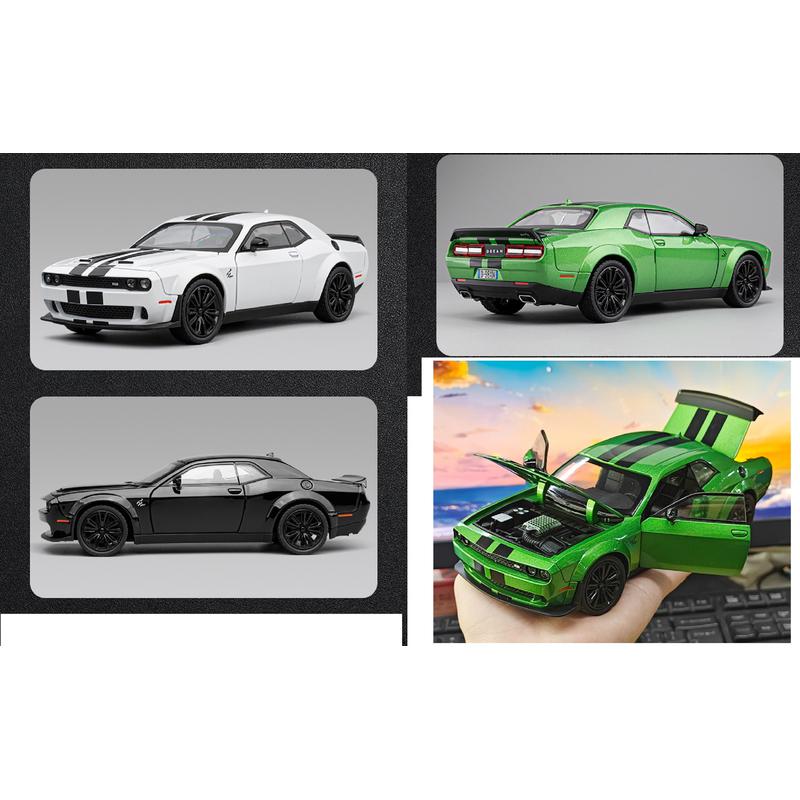 Resembling DDGE HLCT Diecast Car -  Pull Back, Openable Doors, Sound & Light | 1:24 Scale  (14 Years Till Grown Ups)