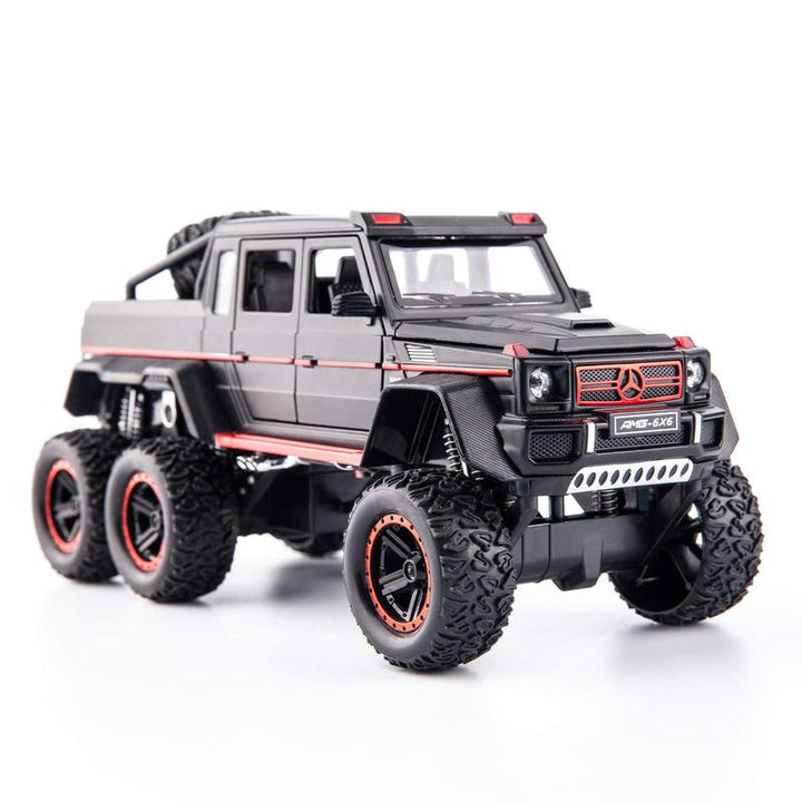 Resembling BendaG636x6 feet Pull Back Diecast Car with Openable Doors, Sound & Light | 1:24 Scale Model (14 Years Till Grown Ups)