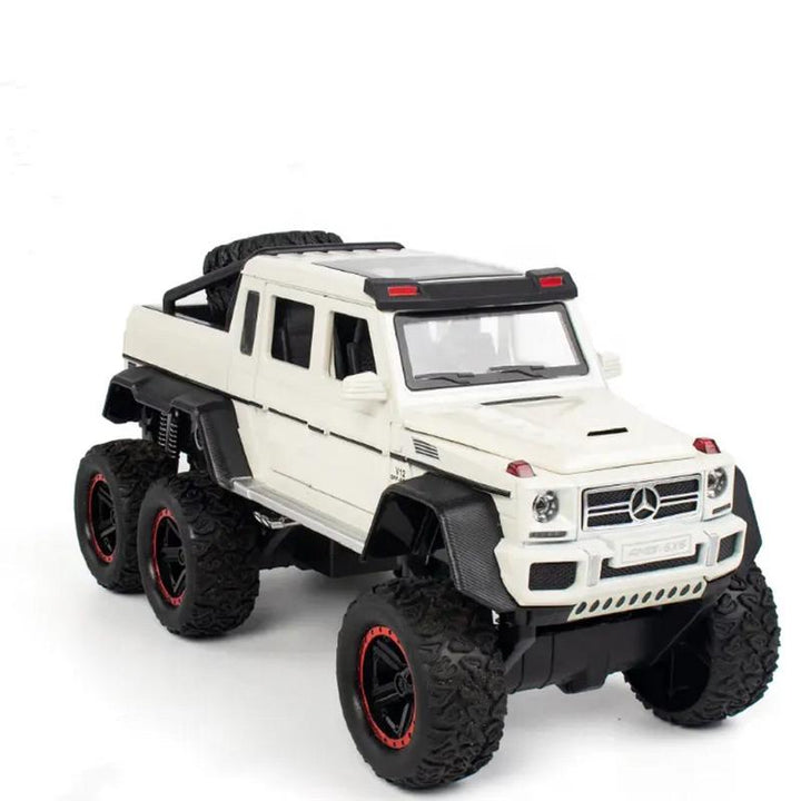 Resembling BendaG636x6 feet Pull Back Diecast Car with Openable Doors, Sound & Light | 1:24 Scale Model (14 Years Till Grown Ups)