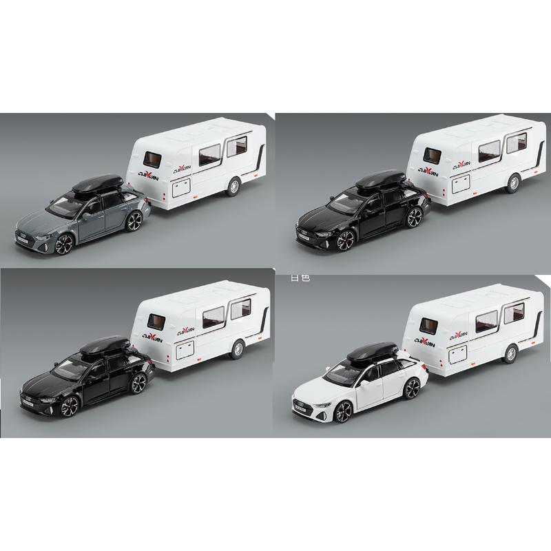 Resembling ADI TRLR Set Pull Back Diecast Car with Openable Doors, Sound & Light | 1:24 Scale Model (14 Years Till Grown Ups)