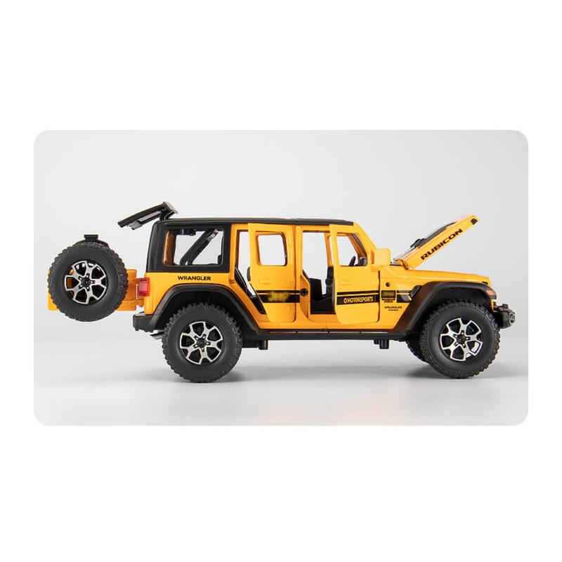 Resembling JIP PNY 4X4 Pull Back Diecast Car with Openable Doors, Sound & Light | 1:32 Scale Model (14 Years Till Grown Ups)