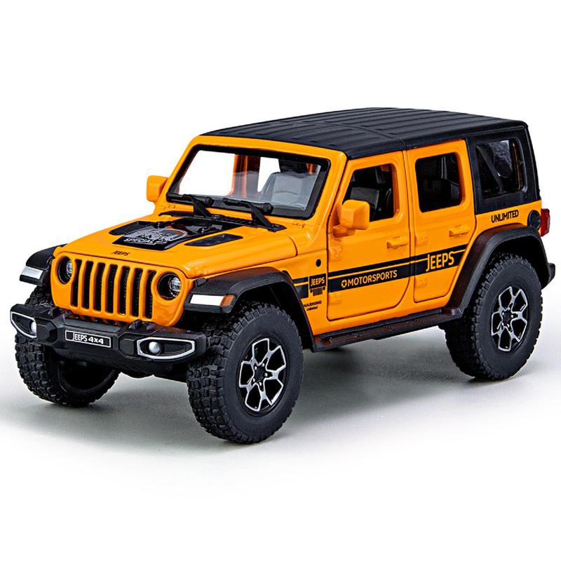 Resembling JIP PNY 4X4 Pull Back Diecast Car with Openable Doors, Sound & Light | 1:32 Scale Model (14 Years Till Grown Ups)