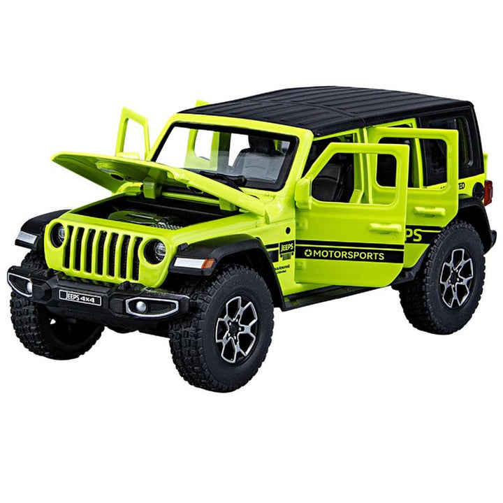 Resembling JIP PNY 4X4 Pull Back Diecast Car with Openable Doors, Sound & Light | 1:32 Scale Model (14 Years Till Grown Ups)