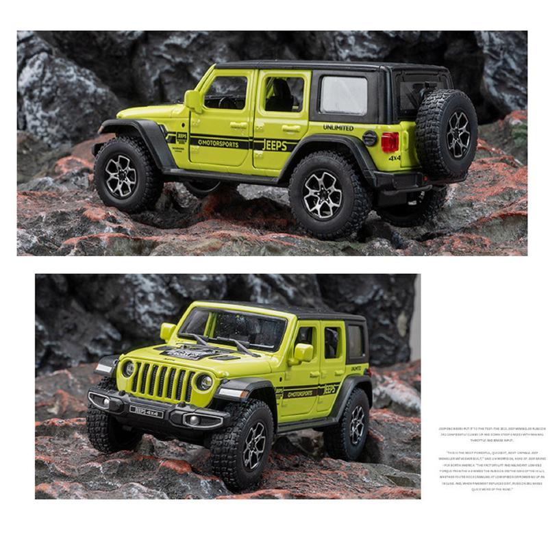 Resembling JIP PNY 4X4 Pull Back Diecast Car with Openable Doors, Sound & Light | 1:32 Scale Model (14 Years Till Grown Ups)