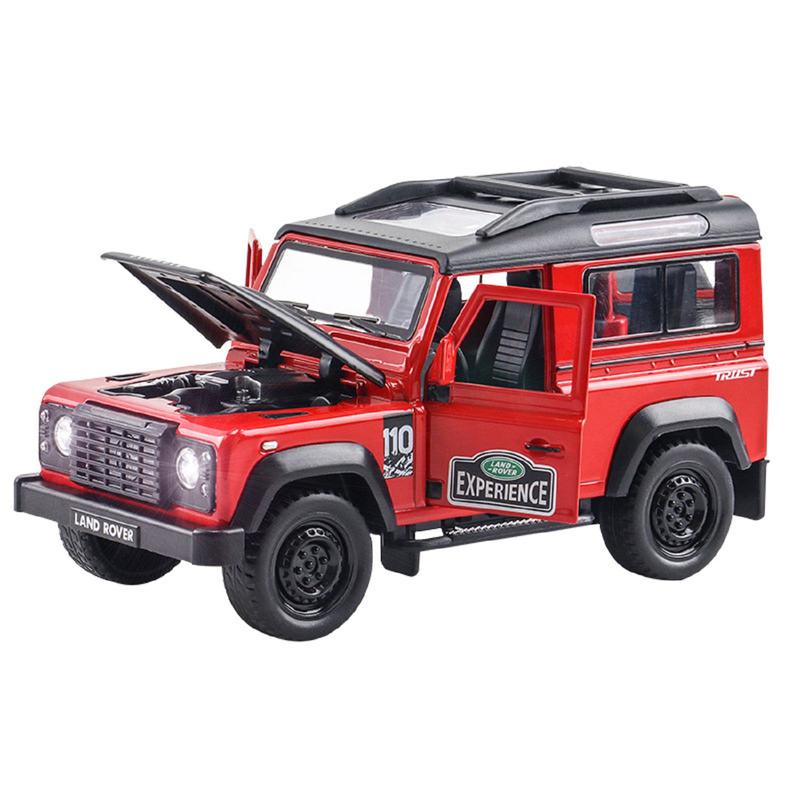 Resembling LNDR DFDR Pull Back Diecast Car with Openable Doors, Sound & Light | 1:32 Scale Model (14 Years Till Grown Ups)