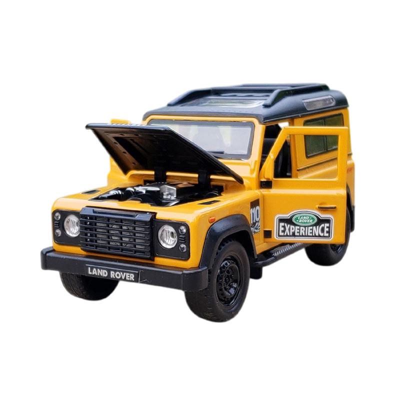 Resembling LNDR DFDR Pull Back Diecast Car with Openable Doors, Sound & Light | 1:32 Scale Model (14 Years Till Grown Ups)