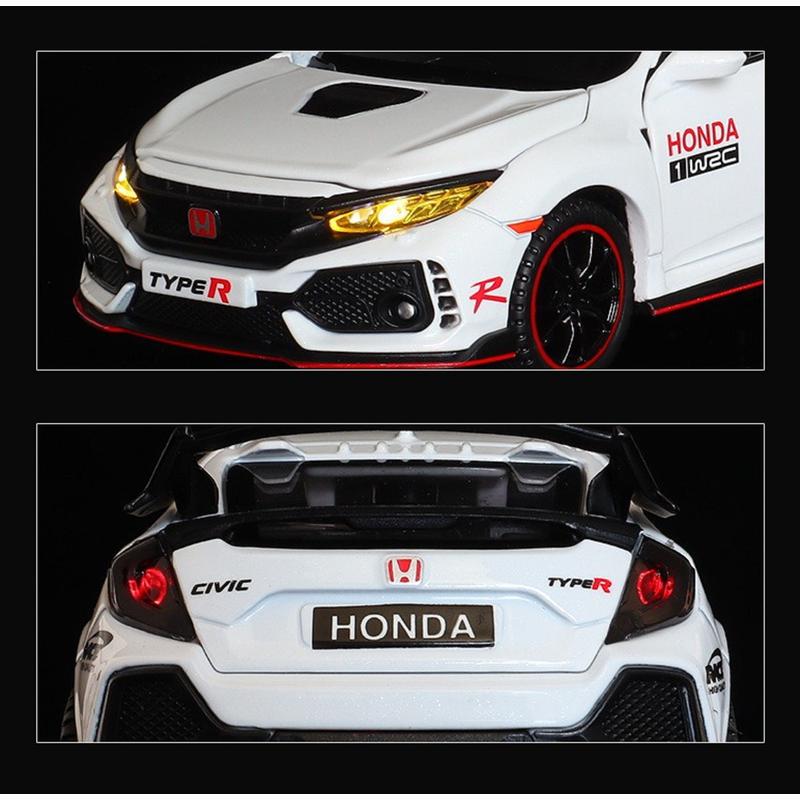 Resembling HDA CVC TR Pull Back Die-cast Car With Openable Doors, Sound & Light | 1:32 Scale Model (14 Years Till Grown Ups)