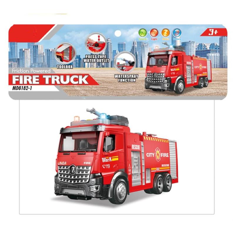 Toy Fire Rescue Lights And Sounds Fire Engine Dickie Toys Fire