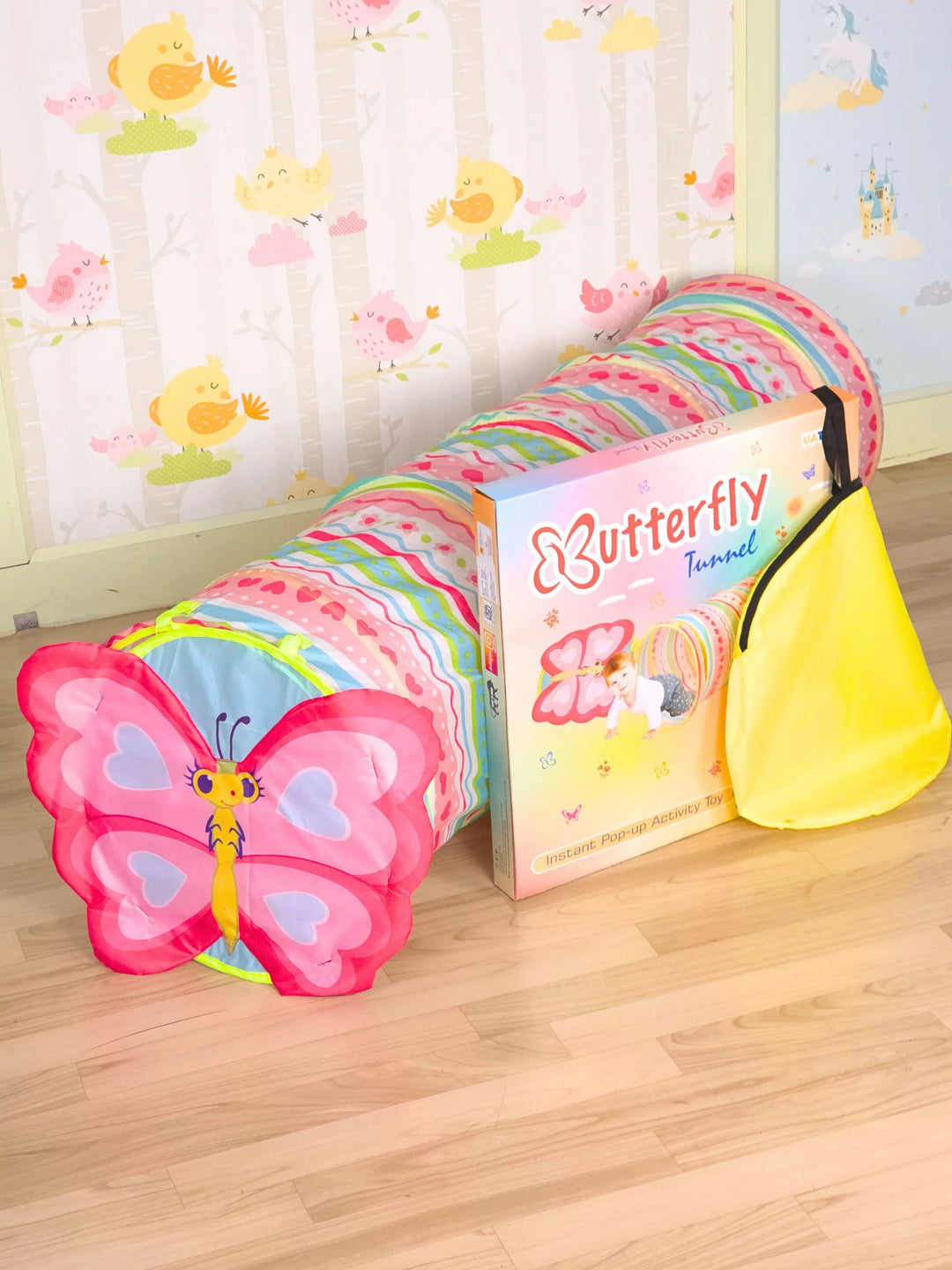 UATOYS Butterfly Tunnel for Kids (1-3 Years)