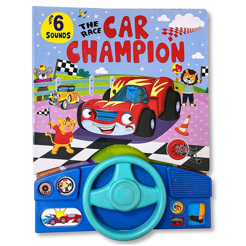 The Racing Champion - Sound Book with Steering Wheel (2-4 Years)