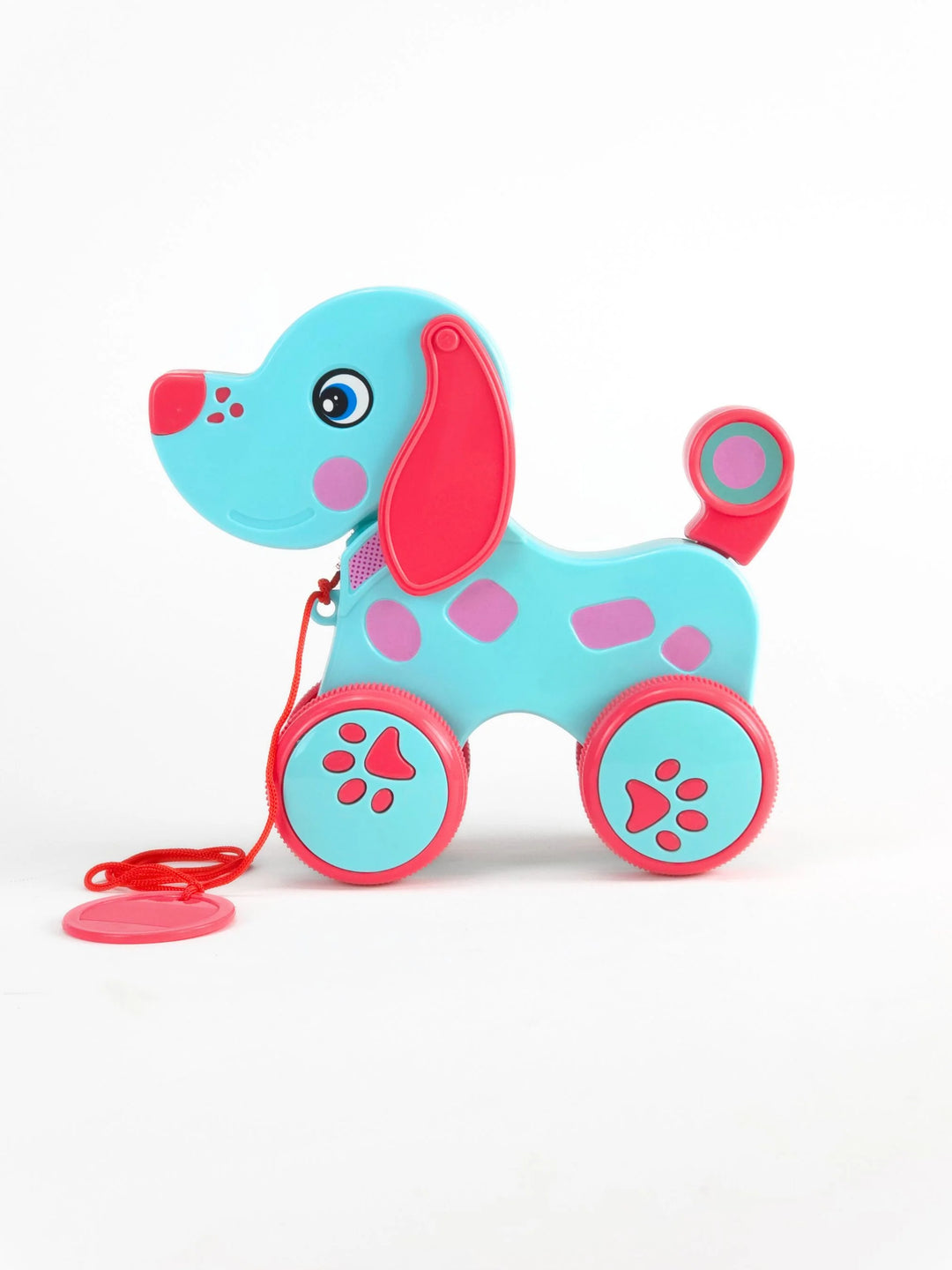 UATOYS My Little Puppy Pull-Along Toy with Wagging Tail & Bobbing Head (1-2 Years)