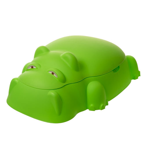 Starplast Hippo Pool/Sandpit with Cover (1-4 Years) | Assorted Colours