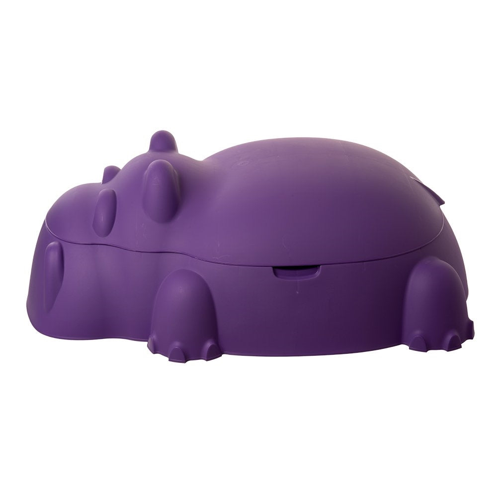 Hippo Pool/Sandpit with Cover - Assorted Colours