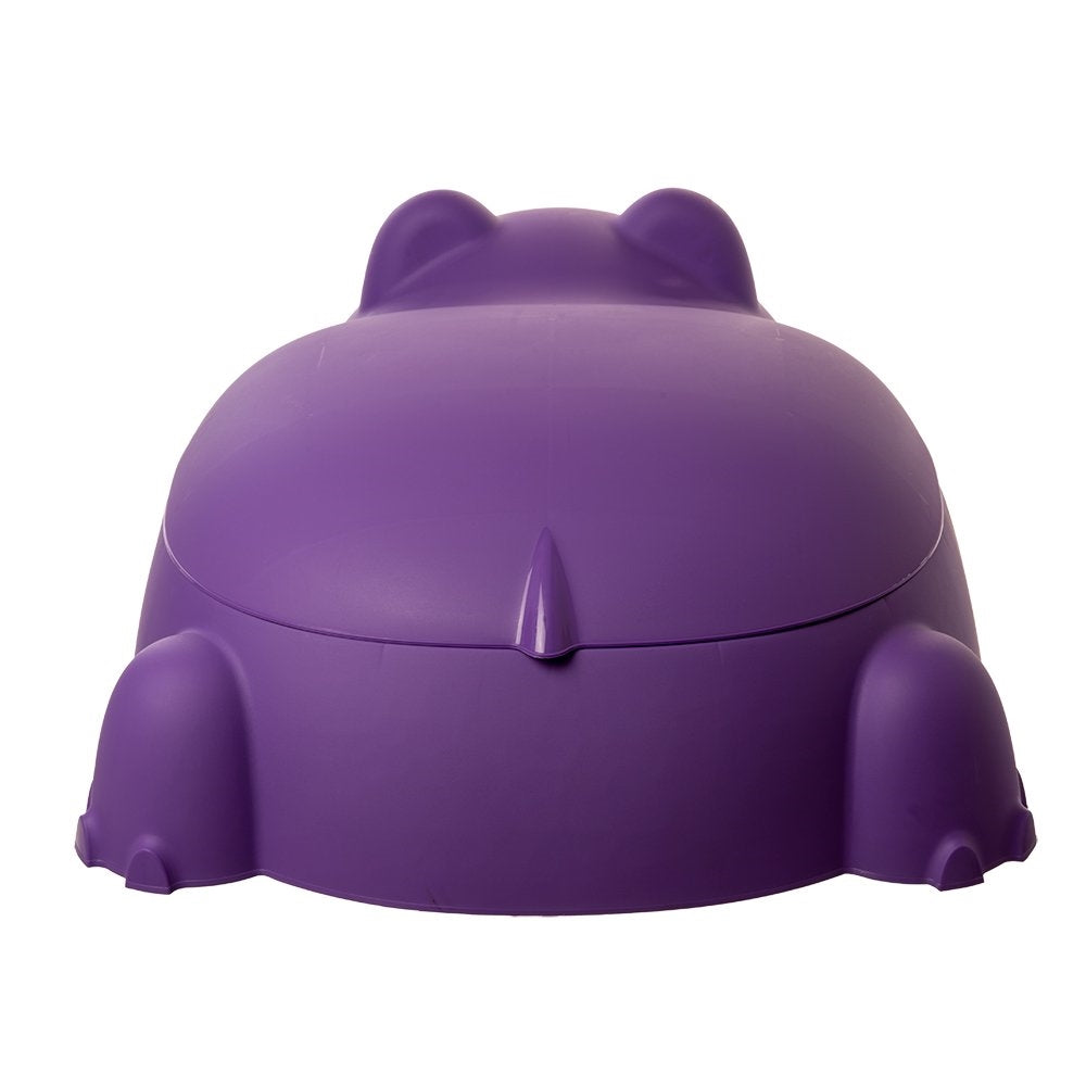 Hippo Pool/Sandpit with Cover - Assorted Colours