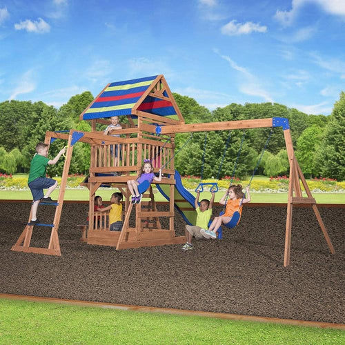 Northbrook Play Tower with Swings (3-8 Years)