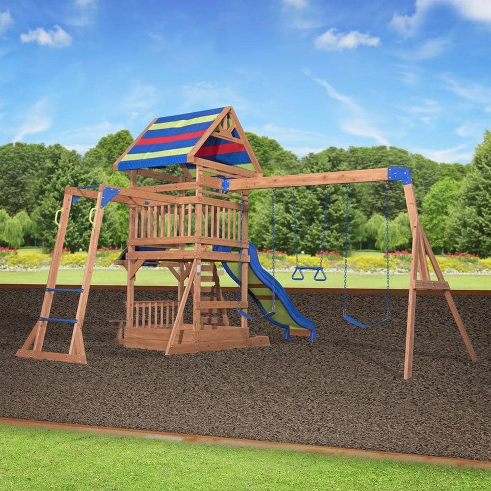Northbrook Play Tower with Swings (3-8 Years)