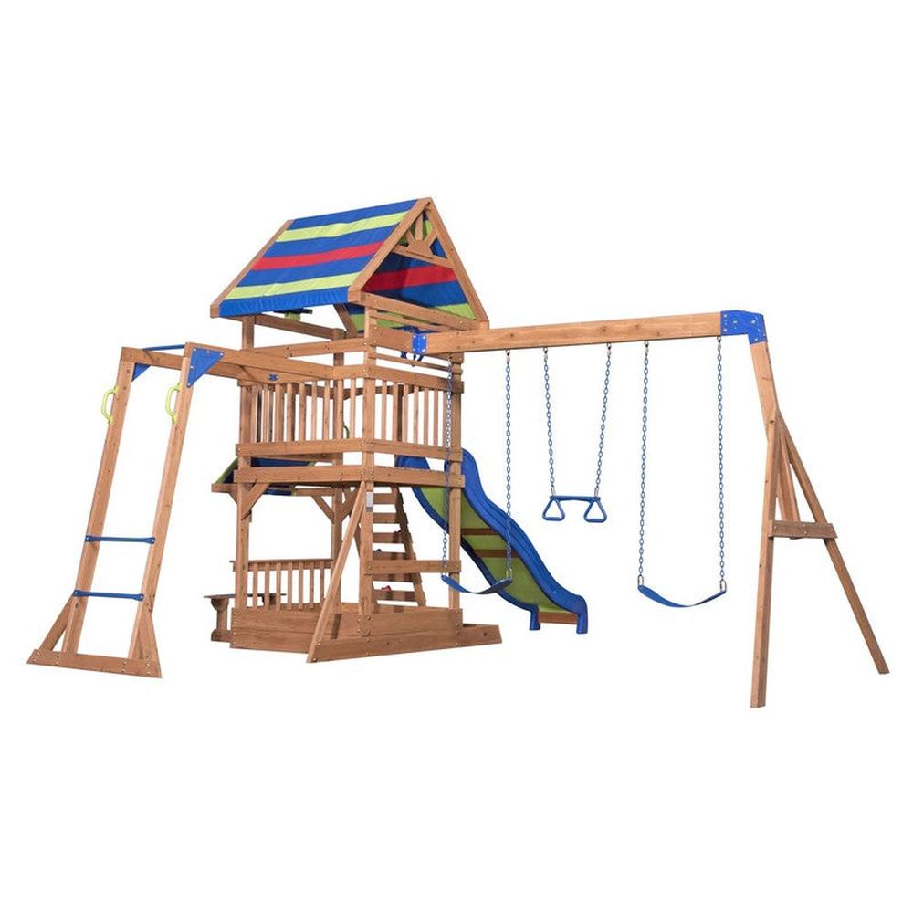 Northbrook Play Tower with Swings (3-8 Years)