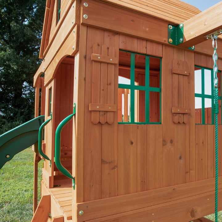 Hill Crest Play Tower (incl. swings) - (COD Not Available)