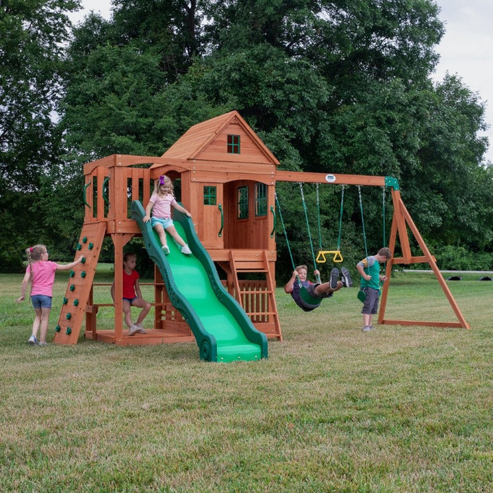 Hill Crest Play Tower (incl. swings) - (COD Not Available)