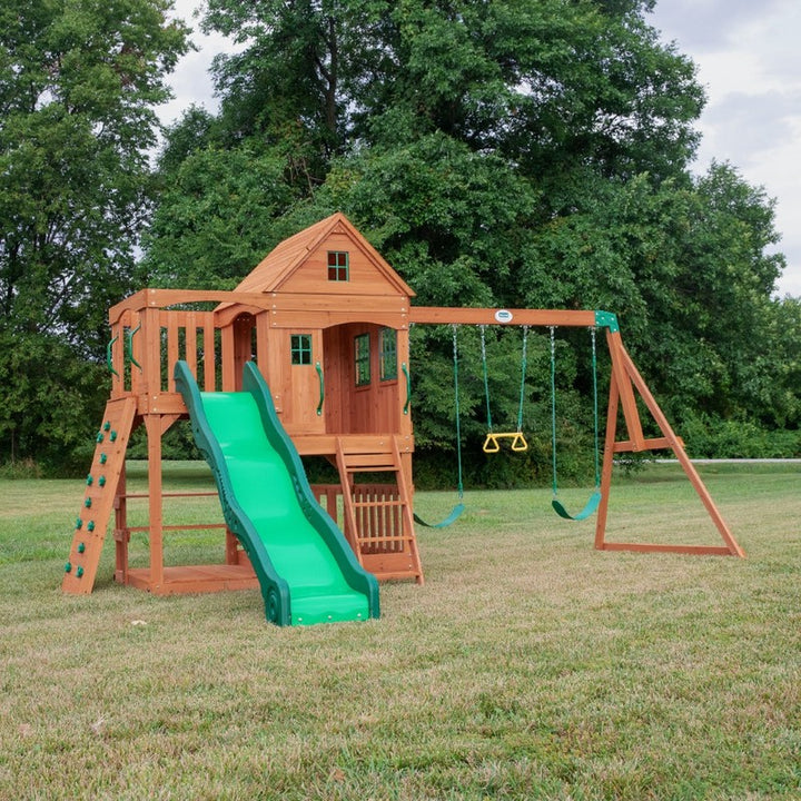 Hill Crest Play Tower (incl. swings) - (COD Not Available)