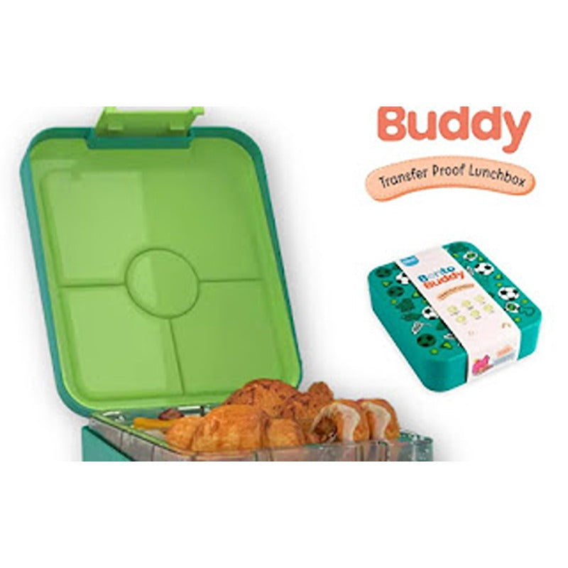 4 Compartment Transfer Proof Lunch Box - 600ml (3-7 Years)