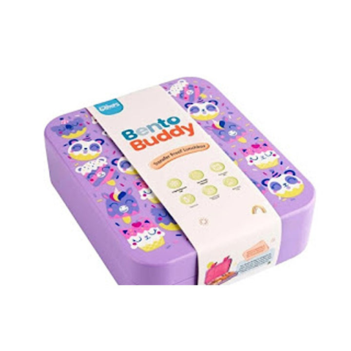 4 Compartment Transfer Proof Lunch Box - 600ml (3-7 Years)