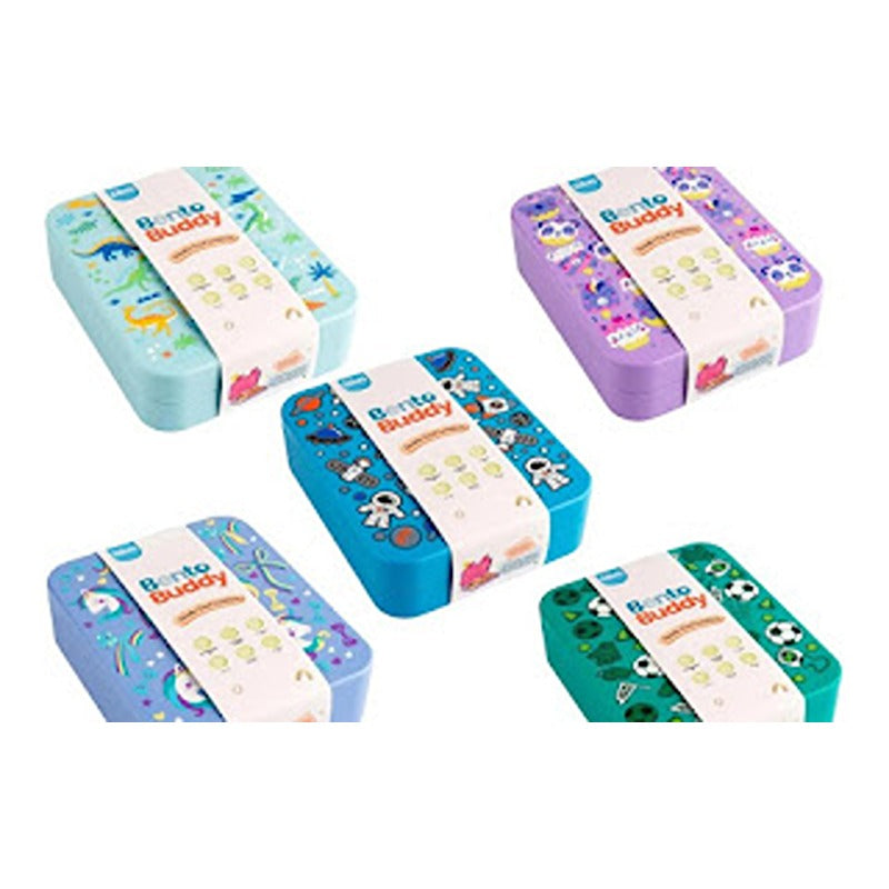 4 Compartment Transfer Proof Lunch Box - 600ml (3-7 Years)