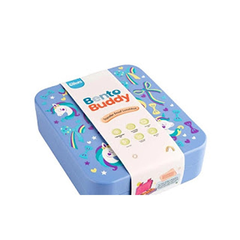 4 Compartment Transfer Proof Lunch Box - 600ml (3-7 Years)