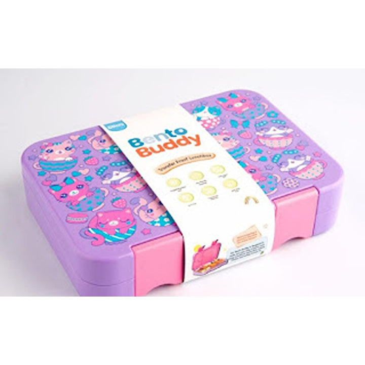 4 Compartment Transfer Proof Lunch Box - 750ml (7-10 Years)