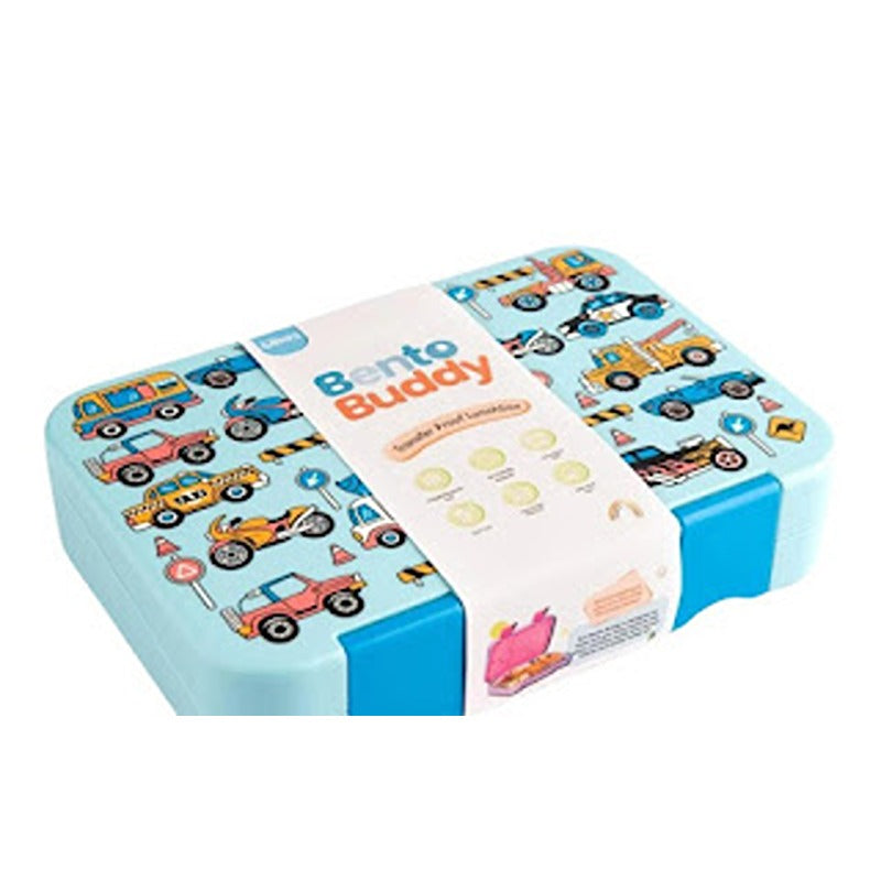 4 Compartment Transfer Proof Lunch Box - 750ml (7-10 Years)