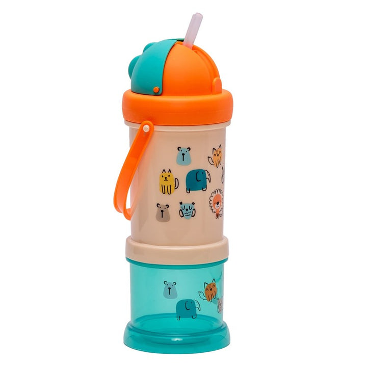 Sip & Snack Bottle with Handle | BPA Free (1-3 Years)