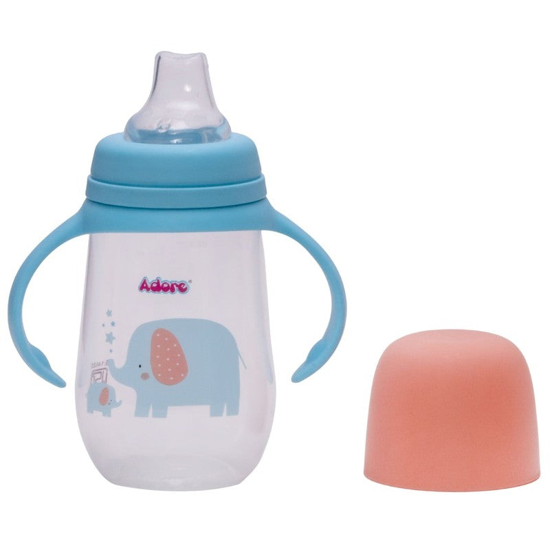 Wide Neck Soft Spout Sipper with Handles - 250ml (1-2 Years)