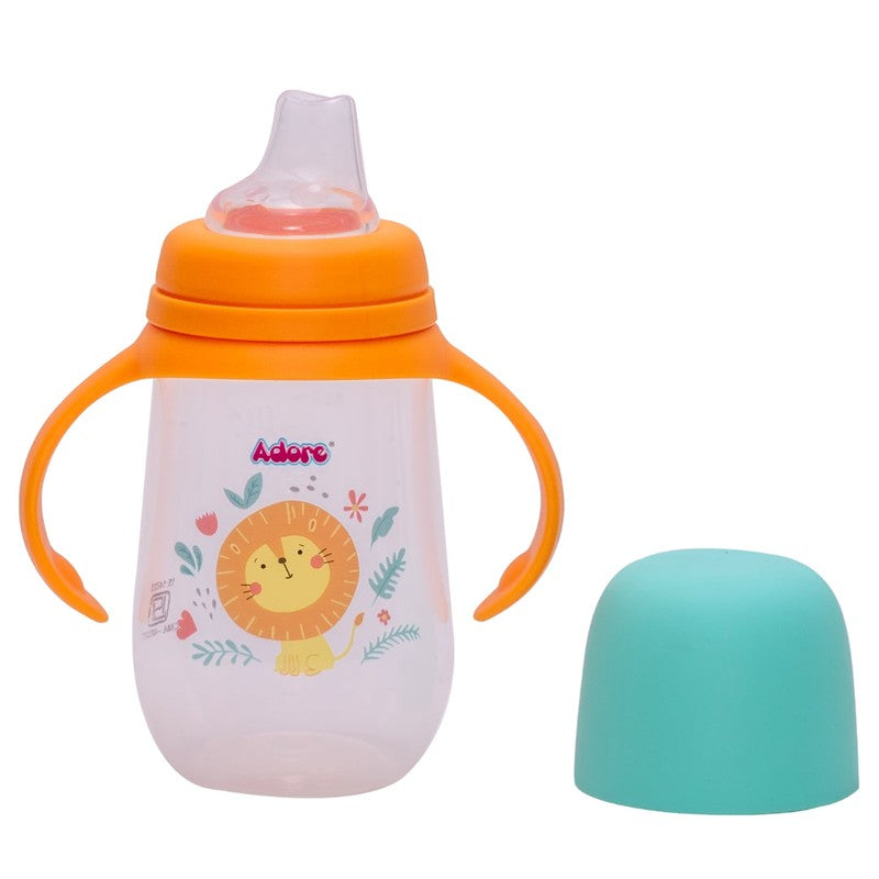 Wide Neck Soft Spout Sipper with Handles - 250ml (1-2 Years)