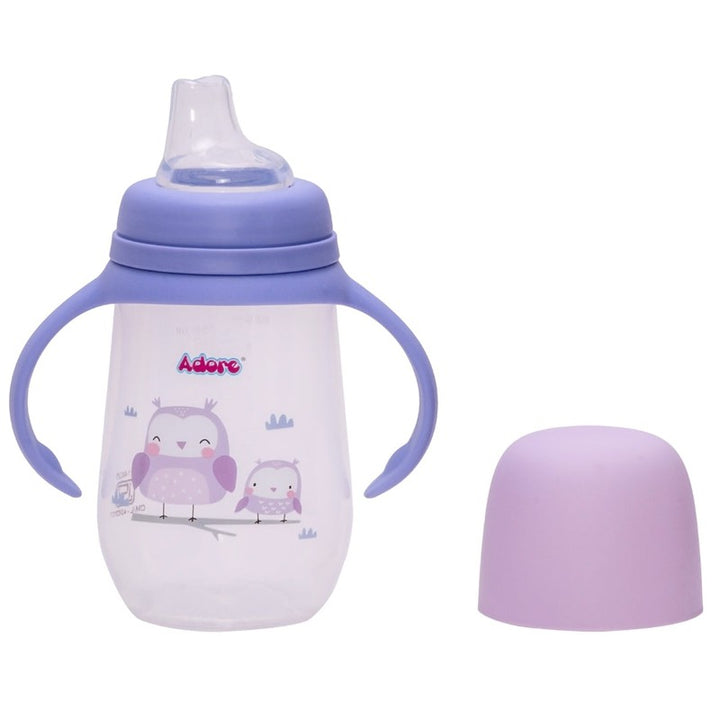 Wide Neck Soft Spout Sipper with Handles - 250ml (1-2 Years)