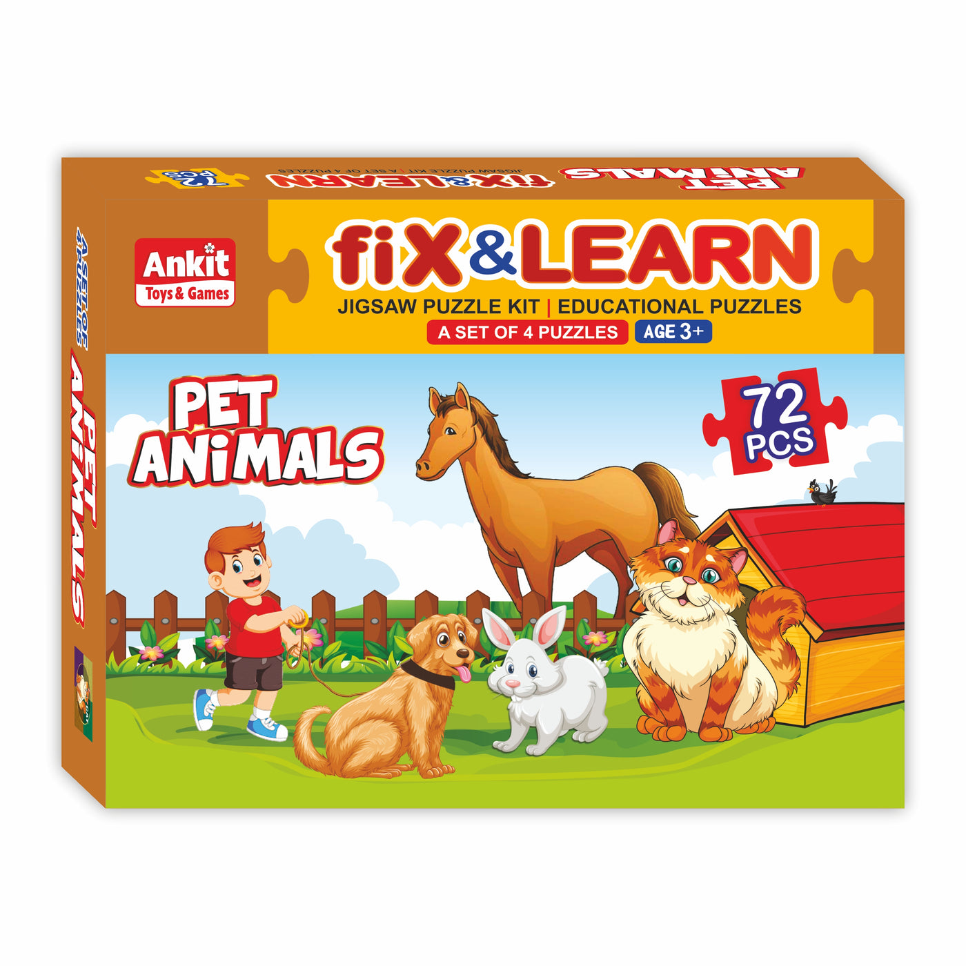 Fix 'n' Learn Pet Animals Puzzle