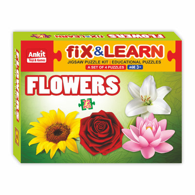 Fix 'n' Learn Flowers Puzzle