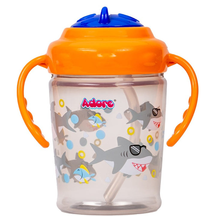 Twist & Sip Straw Sipper with Twin Handles - 250ml (1-2 Years)