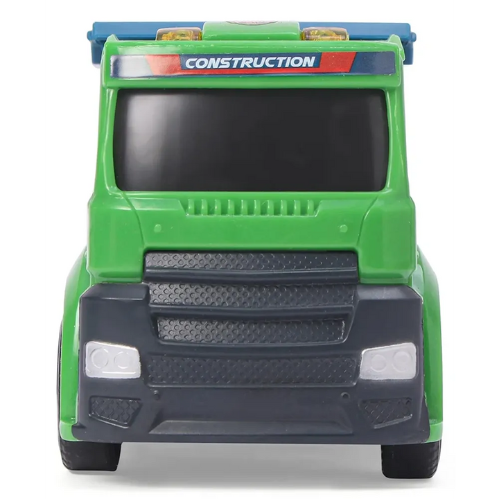 Dickie Toys Dump Truck Bin Lorry Friction Vehicle with Light & Sound (3-6 Years)