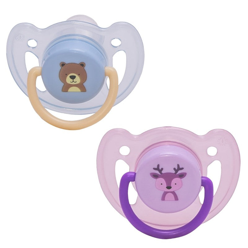 Pack of 2 - Vented Snr Pacifier with Sterilizer Case | BPA Free (6-12 Months)