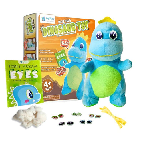 Make Your Own Dinosaur Soft Toy - DIY Kit (3-6 Years)
