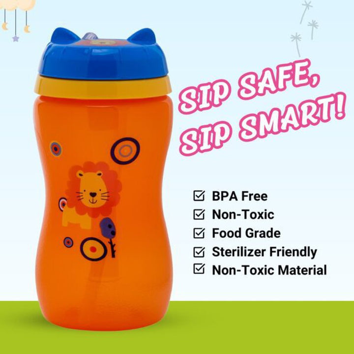 Colourful Twist to Sip Straw Sipper - 270ml (1-2 Years)