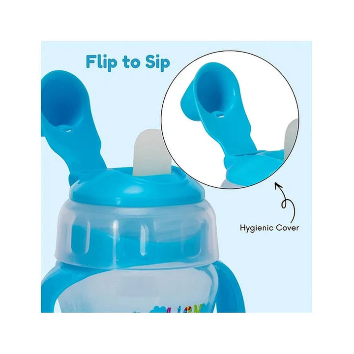 Funky Silicon Spout Sipper with Twin Handles - 120ml (6-9 Months)