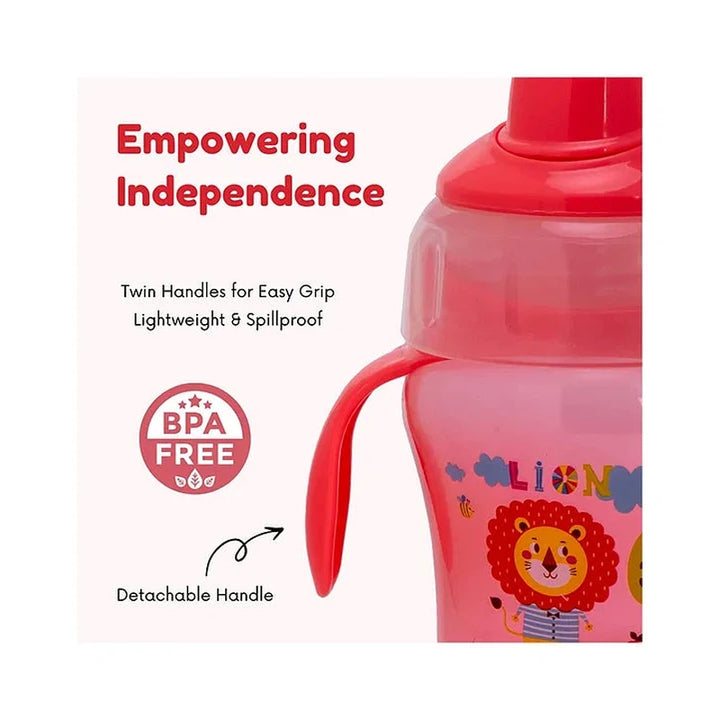 Funky Silicon Spout Sipper with Twin Handles - 120ml (6-9 Months)