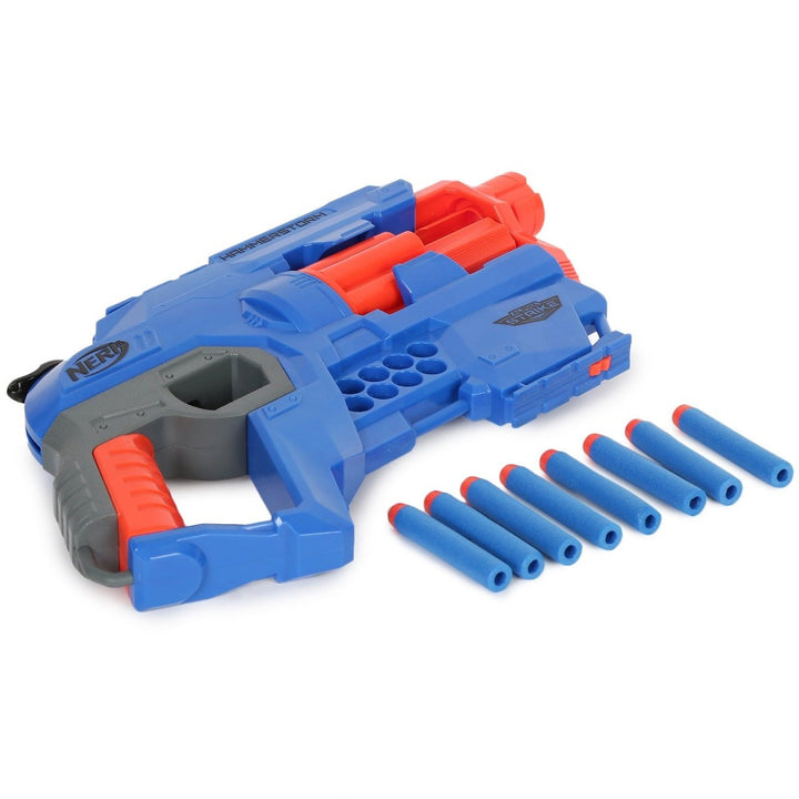 Original Nerf Alpha Strike Hammerstorm Dart Blaster with 8 Darts by Hasbro