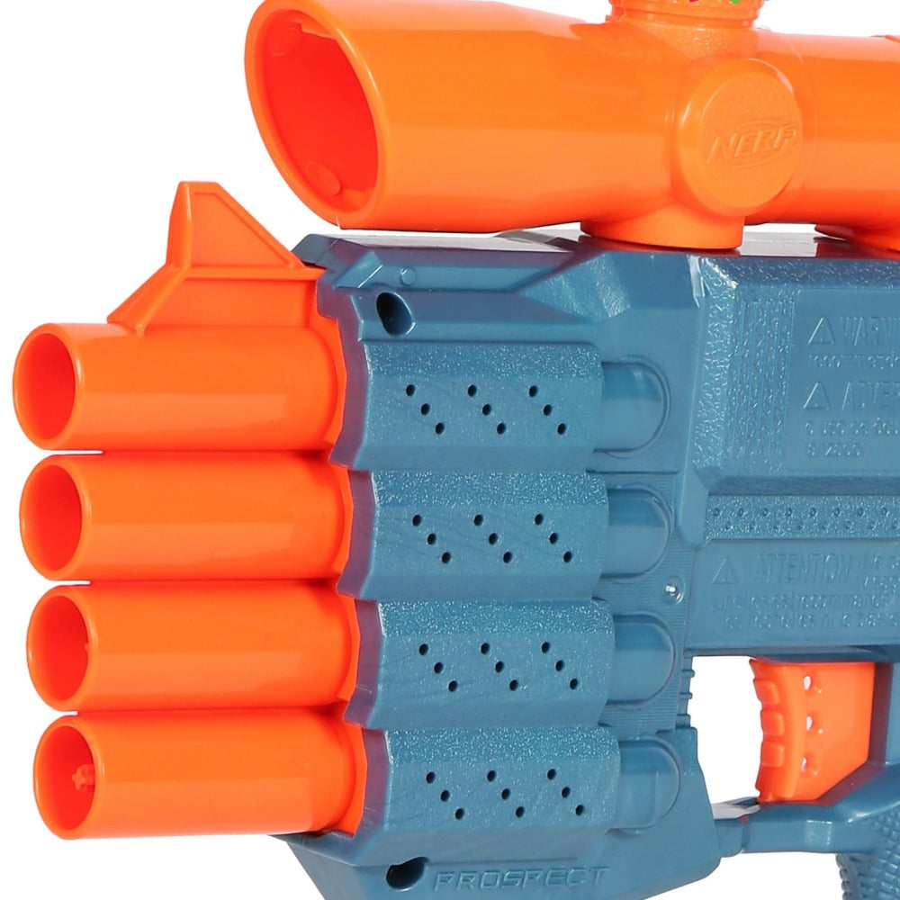 Original Nerf Elite 2.0 Prospect QS4 Dart Blaster with 8 Darts by Hasbro