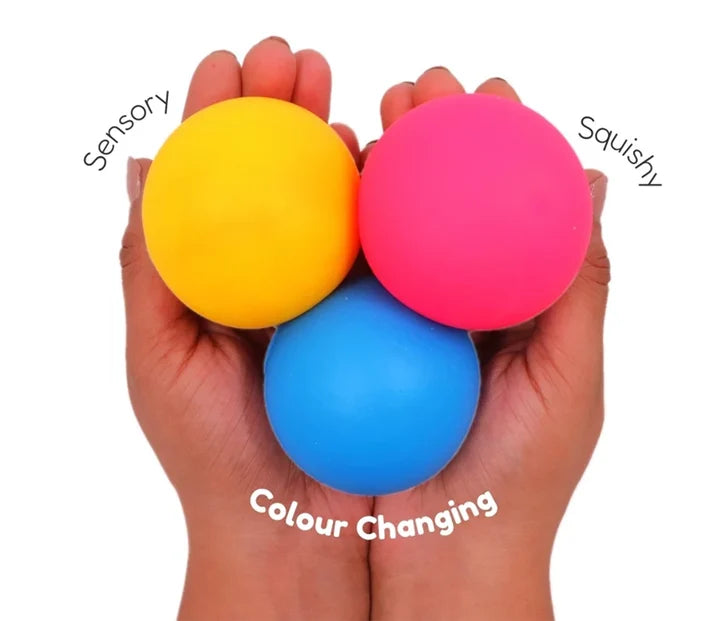 Scoobies Tint Twirlers – Color-Changing Fidget Balls | Set of 3 | Stress Relief & Sensory Play