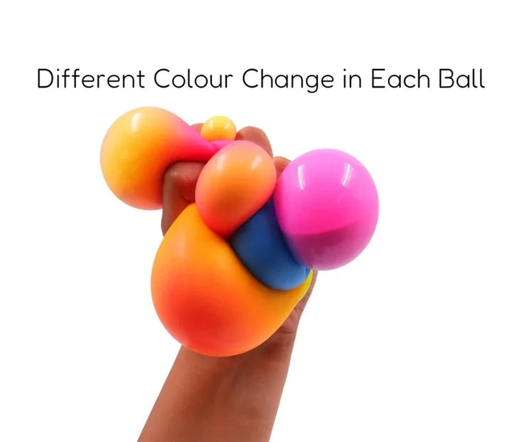 Scoobies Tint Twirlers – Color-Changing Fidget Balls | Set of 3 | Stress Relief & Sensory Play